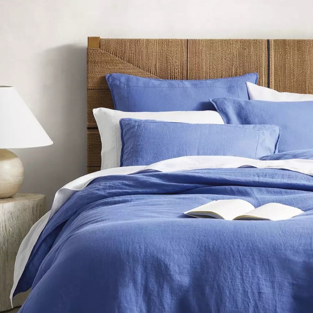 Serena & Lily Positano Duvet- French Blue